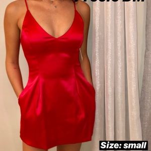Red dress